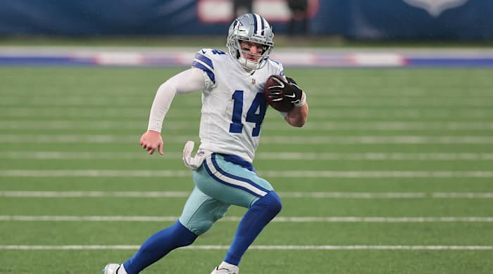 Andy Dalton as a runner with the Cowboys.